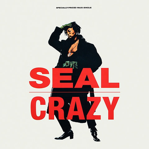 Seal – Crazy - Mint- 12" Single Record 1990 Sire USA Vinyl - Pop / Synth-pop