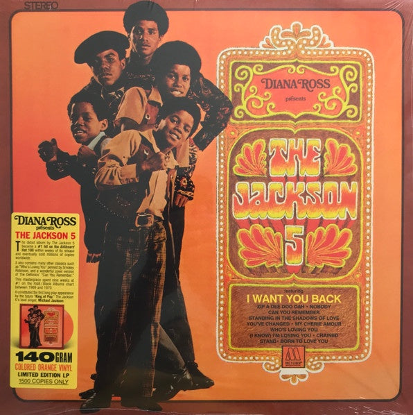 日本のジャズ・ソング　レコード　5枚組　LP The Jackson 5 – Diana Ross Presents The Jackson 5 (1969) - New LP