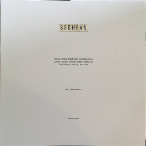 Bedhead – WhatFunLifeWas (1994) - VG+ LP Record 2021 Numero Group Powder White Vinyl & Insert - Indie Rock / Shoegaze