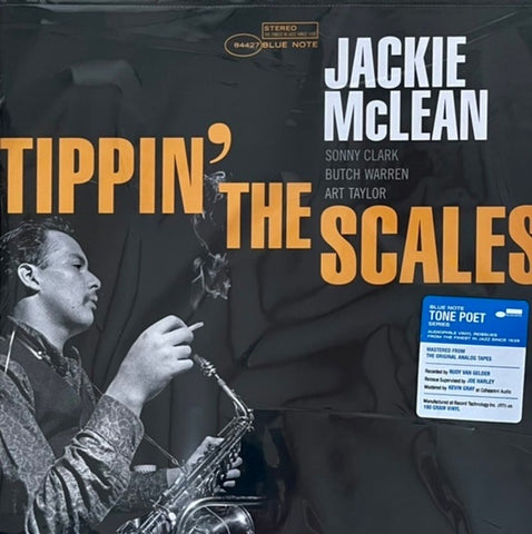 Jackie McLean – Tippin' The Scales (1962) - New LP Record 2022 Blue Note Tone Poet Series 180 gram Vinyl - Jazz / Hard Bop