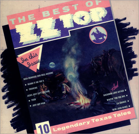 ZZ Top - The Best of ZZ Top - VG+ Lp Record 1977 USA Vinyl - Rock