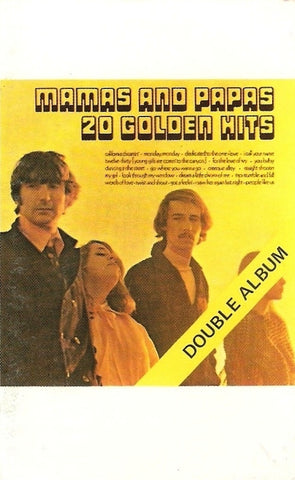 Mamas And Papas – 20 Golden Hits - Used Cassette ABC 1973 USA - Rock