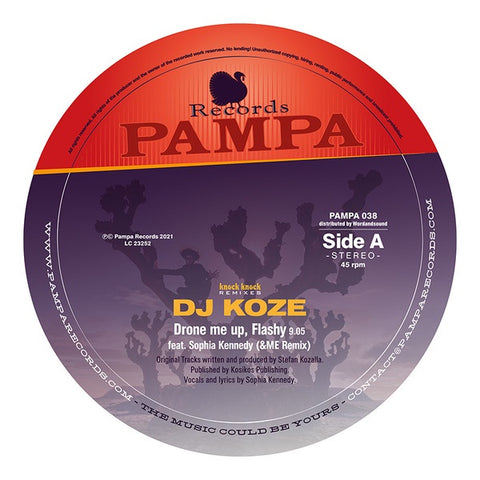 DJ Koze – Knock Knock Remixes - New LP Record 2022 Pampa Germany Import Vinyl - House / Tech House