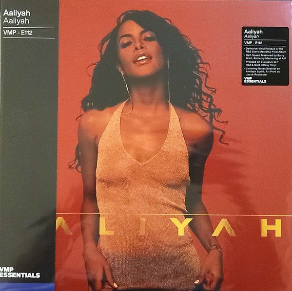 Aaliyah - Aaliyah (2001) - New 2 LP Record 2022 Blackground Vinyl Me Please Red & Gold Galaxy Vinyl - Soul / R&B - Shuga Records