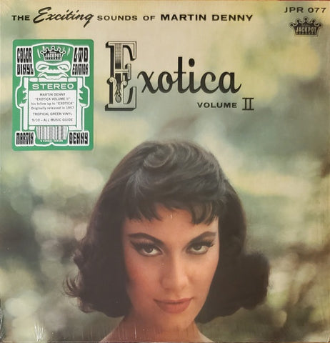 Martin Denny – Exotica Volume II (1957) - New LP Record 2022 Jackpot Translucent Green Vinyl - Jazz / Exotica / Space-Age