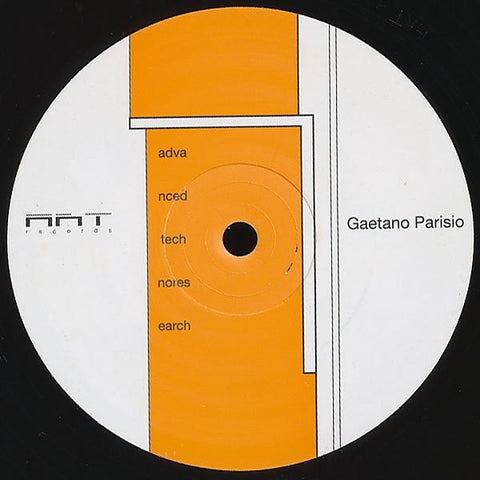Gaetano Parisio – Advanced Techno Research 12/20 - New 12" Single Record 2004Art Italy Vinyl - Techno