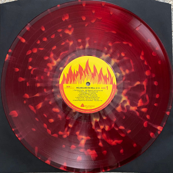 Various – Hillbillies In Hell - Country Music's Tormented Testament (1952-1974) Volume 13 - New LP Record 2022 Iron Mountain Analogue Research Facility Australia Mark Of The Beast Splatter Vinyl - Country / Hillbilly - Shuga Records