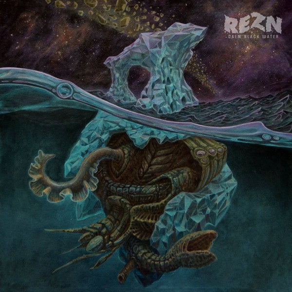 REZN ‎- Calm Black Water (2018) - New LP Record 2022 Self Released Copper Sparkle Vinyl & Insert - Chicago Metal / Doom Metal / Stoner Rock - Shuga Records