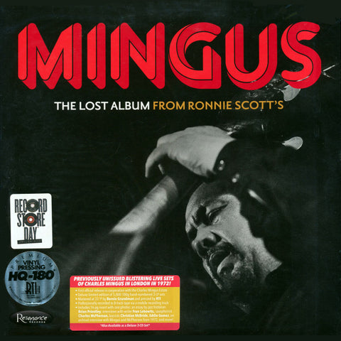 Charles Mingus - The Lost Album From Ronnie Scott's - New 3 LP Record Store Day 2022 Resonance RSD 180 gram Vinyl & Numbered - Jazz