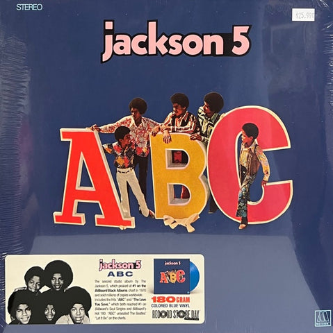 The Jackson 5 - ABC (1970) - New LP Record Store Day 2022 Motown Elemental Music RSD 180 gram Blue Vinyl - Soul / Funk