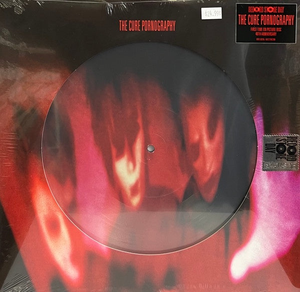 The Cure - Pornography (1999) - New LP Record Store Day 2022 Elektra Fiction RSD Picture Disc Vinyl - New Wave / Goth Rock / Rock - Shuga Records