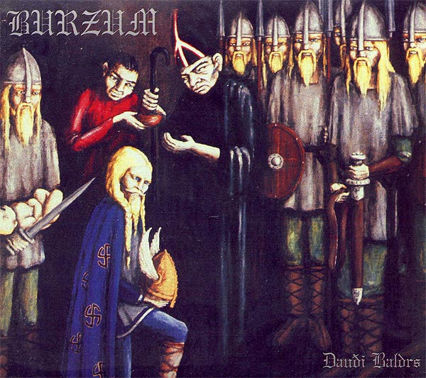 Burzum ‎– Dauði Baldrs (1997) - New Vinyl Record 2005 UK Import (Back On Black Black) With Insert - Black Metal/Electronic