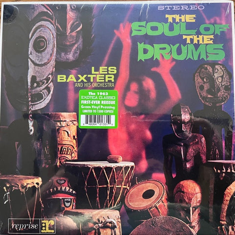 Les Baxter And His Orchestra – The Soul Of The Drums (1963) - New LP Record Real Gone Music Bright Green Vinyl - Jazz / Exotica / Easy Listening