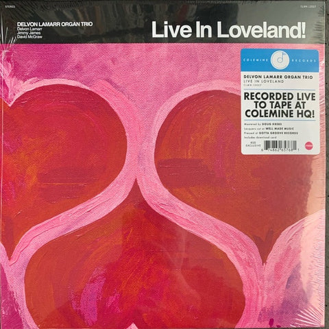 Delvon Lamarr Organ Trio - Live In Loveland! - New 2 LP Record Store Day 2022 Colemine RSD Pink Vinyl & Download - Jazz / Funk / Soul