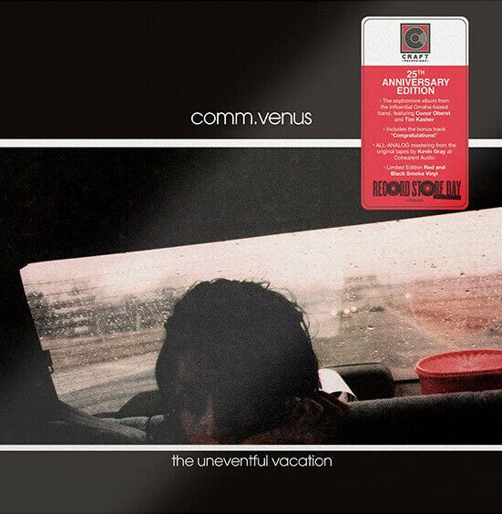 Commander Venus - The Uneventful Vacation (1997) - New LP Record Store Day 2022 Craft Recordings RSD Red & Black Smoke Vinyl - Indie Rock / Emo