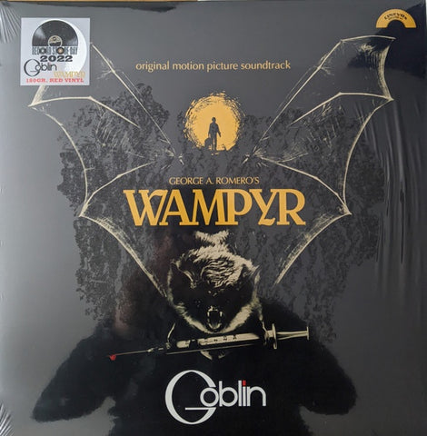 Goblin – Wampyr (Original Motion Picture 1978) - New LP Record 2022 Cinevox Italy Red 180 gram Vinyl - Soundtrack