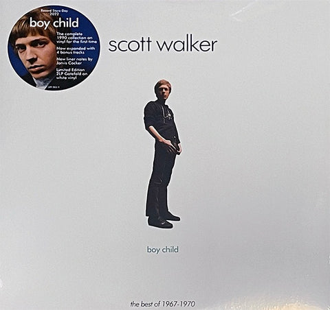Scott Walker -  Boy Child: The Best Of 1967-1970 - New 2 LP Record Store Day 2022 Fontana RSD White Vinyl - Rock