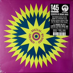 Various – Brazil 45: Mr Bongo x Kenny Dope - New 5x 7" Single Record Store Day Box Set 2022 Mr Bongo RSD UK Vinyl - Latin / Funk / Soul / MPB