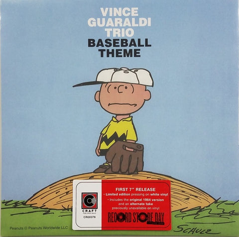 Vince Guaraldi Trio -  Baseball Theme - New 7" Record Store Day 2022 Craft RSD Vinyl - Jazz