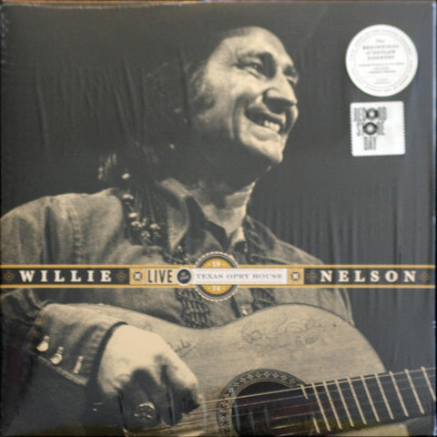 Willie Nelson - Live At The Texas Opry House, 1974 - New 2 LP Record Store Day 2022 Atlantic RSD Rhino Vinyl - Country