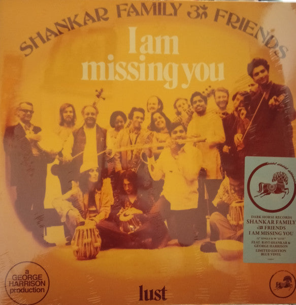 Shankar Family & Friends -  I Am Missing You - New EP Record Store Day 2022 Darkhorse RSD Vinyl - Folk / World - Shuga Records
