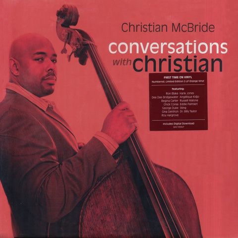 Christian McBride – Conversations With Christian - New LP Record Store Day 2022 Orange Vinyl & Numbered - Jazz