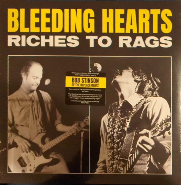 Bleeding Hearts – Riches to Rags - New LP Record Store Day 2022 Bar/None Red Vinyl - Rock N Roll