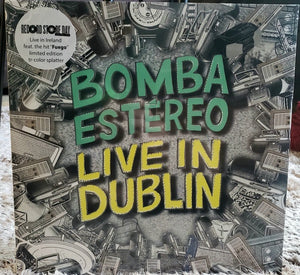 Bomba Estéreo – Live In Dublin - New LP Record Store Day 2022 Nacional RSD Tri Color Splatter Vinyl - Latin / Pop / Cumbia