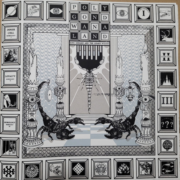 King Gizzard And The Lizard Wizard - Polygondwanaland (2017) - New LP Record 2022 Shuga Romanus REAL Scorpion Filled Vinyl, Starman Press Screen Printed cover & Numbered to 50 Made - Psychedelic Rock / Prog Rock - Shuga Records