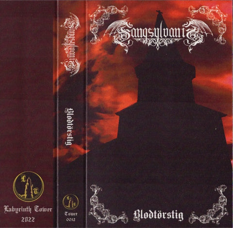 Fangsylvania – Blodtörstig - New Cassette 2022 Labyrinth Tower Cassette - Black Metal
