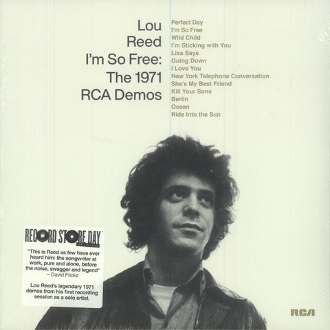 Lou Reed - I'm So Free: The 1971 RCA Demos - New LP Record Store Day 2022 Sony RSD Vinyl - Rock / Acoustic
