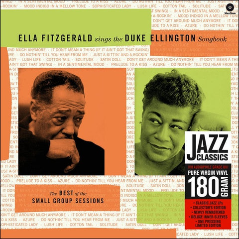 Ella Fitzgerald – Sings The Duke Ellington Songbook - The Best Of The Small Group Sessions - New LP Record 2022 WaxTime 180 gram Vinyl - Jazz / Bop / Swing / Vocal
