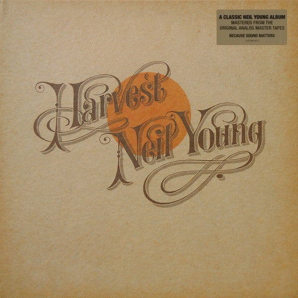 Neil Young - Harvest (1972) - New Vinyl Record (Audiophile 180 Gram) 2009 Europe Import Press - Rock