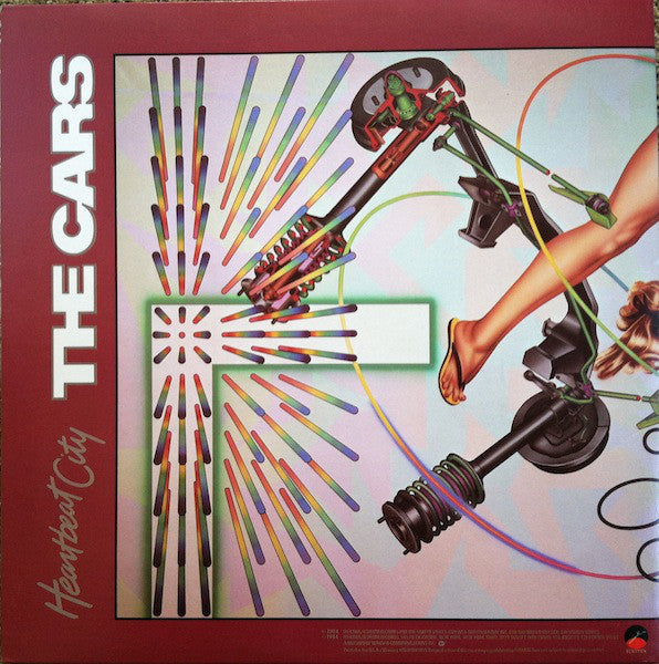 The Cars ‎– Heartbeat City - VG Lp Record 1984 Elektra USA Original Vinyl - Pop Rock/ New Wave