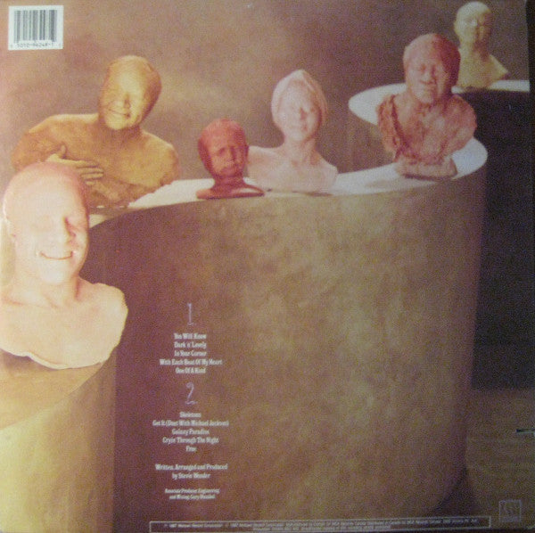 Stevie Wonder ‎– Characters - New LP Record 1987 Motown Canada Import Original Vinyl - Soul / Funk - Shuga Records