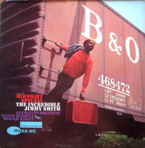 The Incredible Jimmy Smith ‎– Midnight Special VG- (Low Grade) 1962 Blue Note Mono LP USA - Jazz