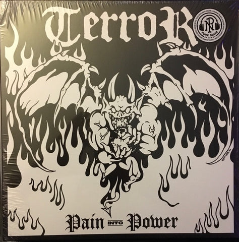 Terror – Pain Into Power - New LP Record 2022 Pure Noise Clear w/Black & Silver Twist Vinyl & Download - Hardcore