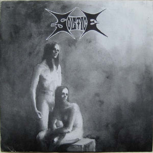 Solstice – An Era Of Weary Virtues - Mint- 7" EP Record 1993 MMI Germany Red Vinyl & Insert - Death Metal / Doom Metal