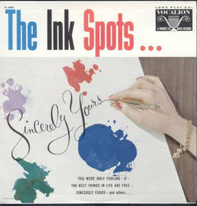 The Ink Spots ‎– Sincerely Yours - VG+ 1958 USA Mono - Rock/Pop