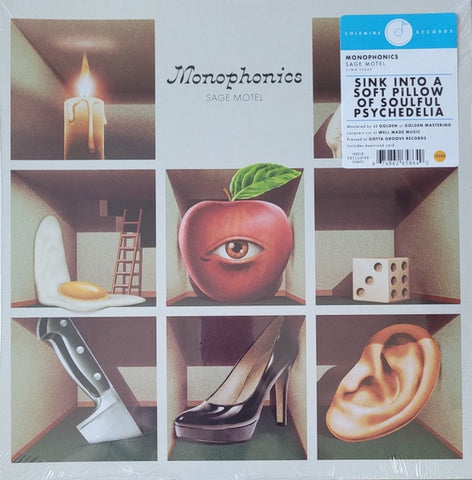 Monophonics – Sage Motel - New LP Record 2022 Colemin Orange with Black Swirl Vinyl & Download - Funk / Psychedelic