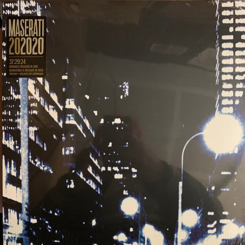 Maserati – 37:29:24 (2001) - New LP Record 2022 Temporary Residence Limited Blue W/ Black Smoke Vinyl & Download - Post Rock