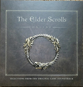 Various – The Elder Scrolls Online - Selections From The Original Game - New 4 LP Record Box Set 2022 Spacelab9 LITA Cloudy Clear Vinyl & Book - Soundtrack / Video Game Music