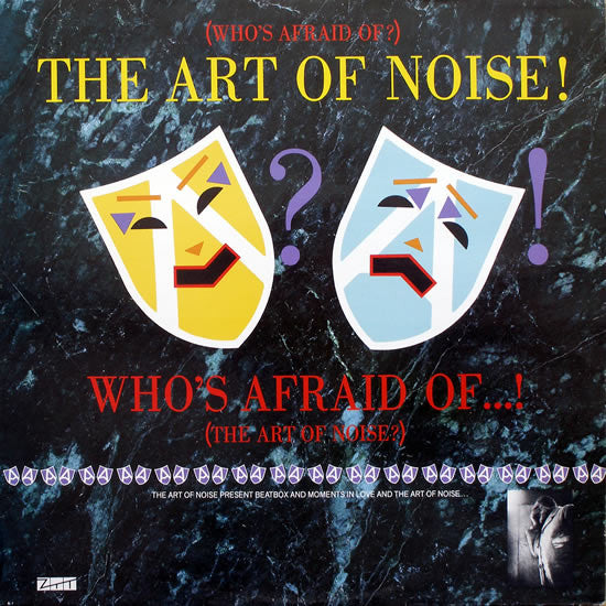 The Art Of Noise - (Who's Afraid Of?) The Art Of Noise - VG LP Record 1984 Island USA Vinyl - Synth-pop - Shuga Records