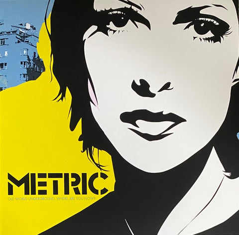 Metric – Old World Underground, Where Are You Now? (2003) - New LP Record 2022 Everloving Gray Vinyl & Download - Indie Rock
