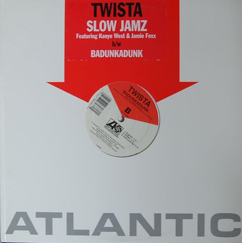 Kanye West, Jamie Foxx & Twista – Slow Jamz - VG+ 12" Single Record 2003 Atlantic USA Vinyl - Hip Hop