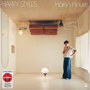 Harry Styles – Harry’s House - Mint- LP Record 2022 Columbia Target Exclusive Yellow Translucent Vinyl, Book & Postcard - Pop / Pop Rock