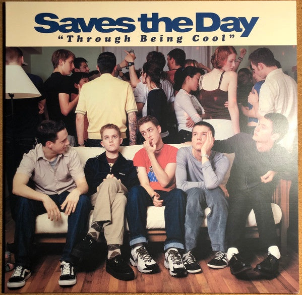 Saves The Day ‎– Through Being Cool - VG+ LP Record 1999 Equal Vision USA Vinyl & Insert - Emo / Pop Punk - Shuga Records