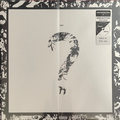 XXXTentacion ‎– ? - New LP Record 2018 Bad Vibes Forever USA White / Black Split Vinyl - Hip Hop / Alternative Rock