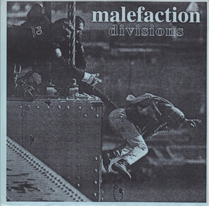 Malefaction – Divisions - Mint- 7" EP Record 1997 Commode Bad Food For Thought Canada Vinyl - Hardcore / Punk