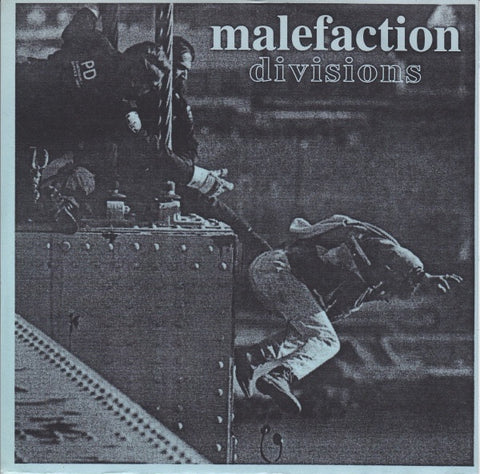 Malefaction – Divisions - Mint- 7" EP Record 1997 Commode Bad Food For Thought Canada Vinyl - Hardcore / Punk